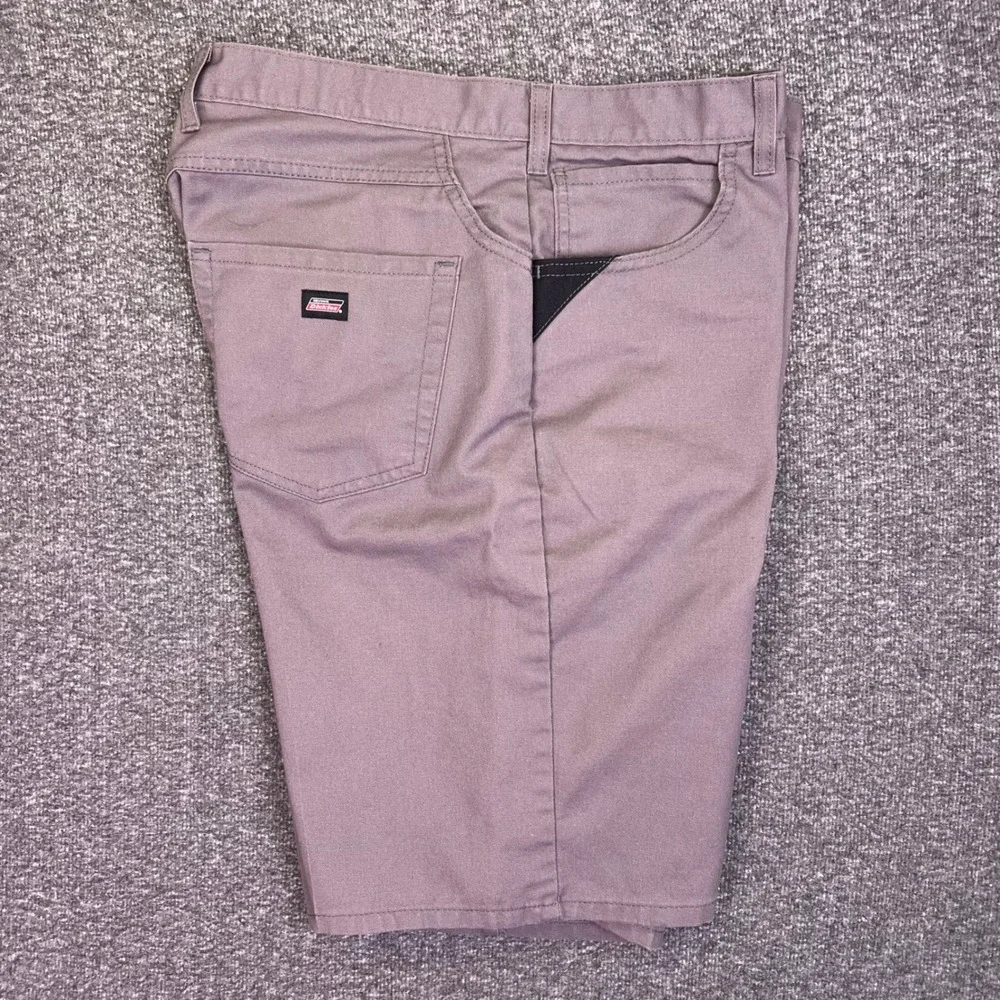 Dickies Shorts Mens 35x10 Grey‎ Work Twill Utility Casual Rugged Chino Durable